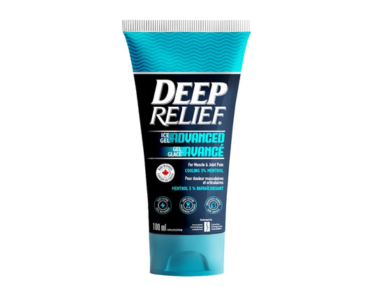 Deep Relief Advanced Ice Gel - 100 mL product packaging