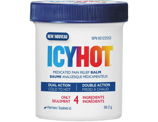 Icy Hot Medicated Pain Relief Balm - 99.2 g product packaging