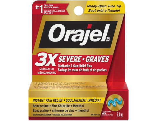 3X Fast Acting Gel, 7g