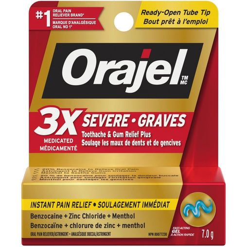 3X Fast Acting Gel, 7g