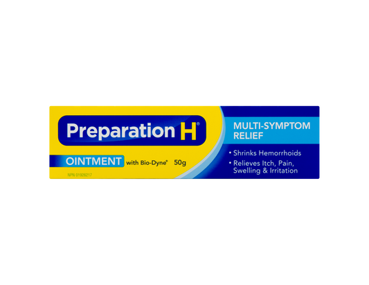Preparation H Multi-Symptom Relief Ointment, 50g