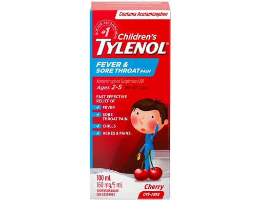 Children's Tylenol Cherry Suspension – 100ml