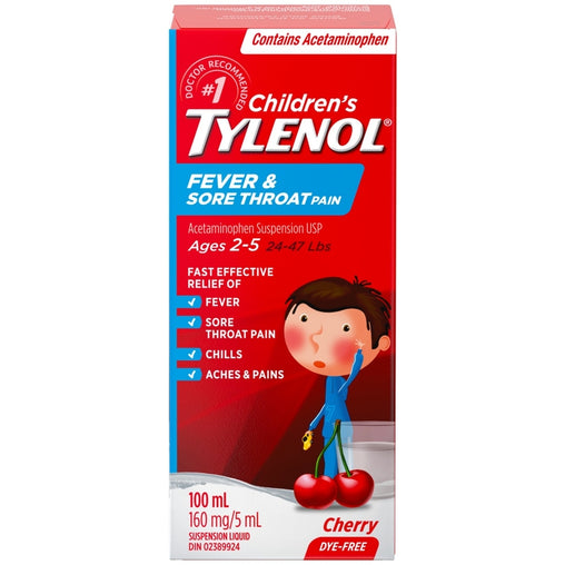 Children's Tylenol Cherry Suspension – 100ml
