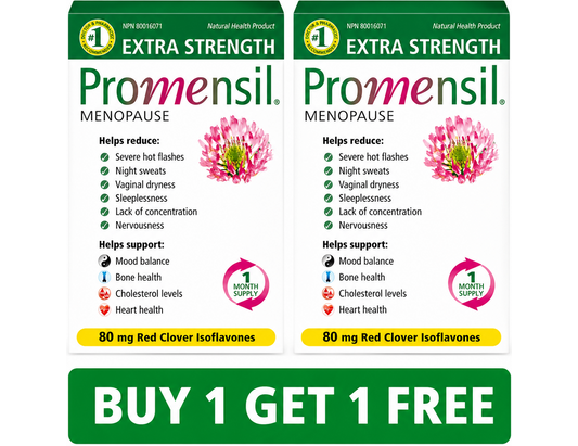 Promensil Extra Strength 80mg – 30 Tablets (2-Pack, Total: 60 Tablets)