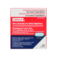 Option+ - Flu Relief Nighttime, Extra Strength - 20 Caplets - current product packaging