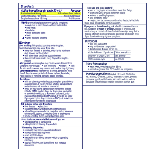 Vicks - NyQuil Cold & Flu Nighttime Relief, Original - 236 mL - supplementary product image 2