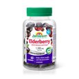 Jamieson - Cold & Flu Gummies, Elderberry - 60 Gummies - current front package