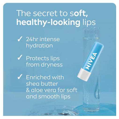 Nivea Hydro Care Lip Balm – 2 × 4.8 g