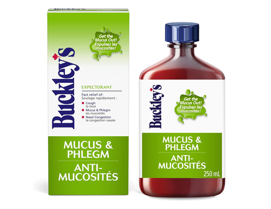 Buckley's - Mucus & Phlegm Relief Syrup - 250 mL - current product packaging