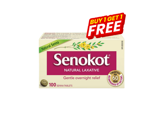 Senokot Natural Laxative – 100 Tablets