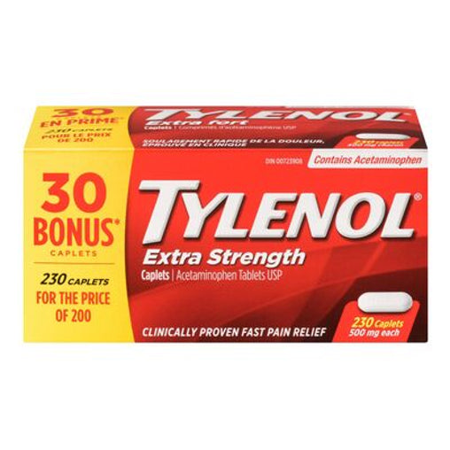 Tylenol Extra Strength 500mg – 230 Caplets