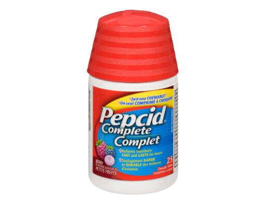 Pepcid Complete Berry Chewable Tablets - 25 Count