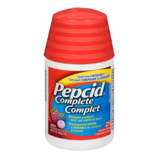 Pepcid Complete Berry Chewable Tablets - 25 Count