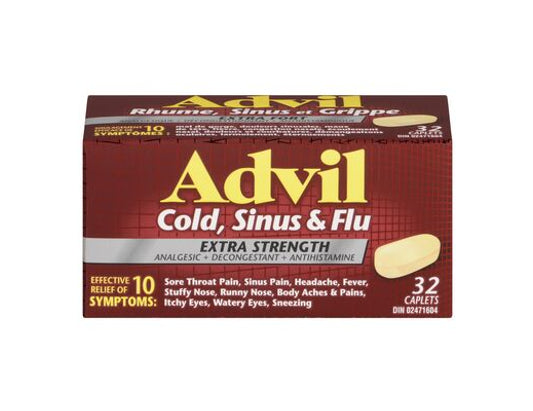 Advil Cold, Sinus & Flu ES 32 Capsules