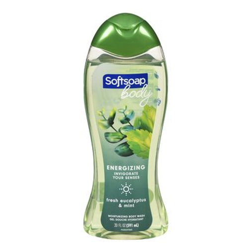 SoftSoap Body Energizing Moisturizing Body Wash Fresh Eucalyptus & Mint, 591 mL