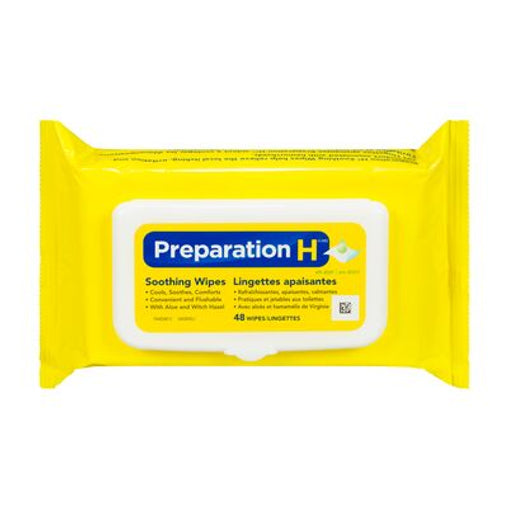 Preparation H Smoothing Wipes - 48 Count