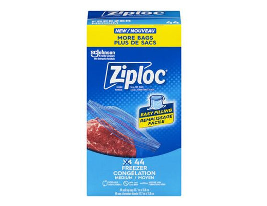 Ziploc Medium Bags - Various Count Options
