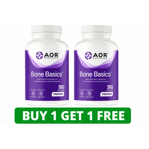 AOR Bone Basics - 360 Capsules (2-Pack, Total: 720 Capsules)