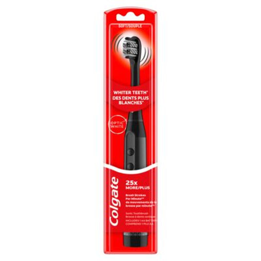 Colgate Optic White Adult Battery Toothbrush Soft - 1 Count product image