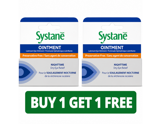 Systane Nighttime Lubricant Eye Ointment (Packaging May Vary) - 3.5g (2-Pack, Total: 7g)