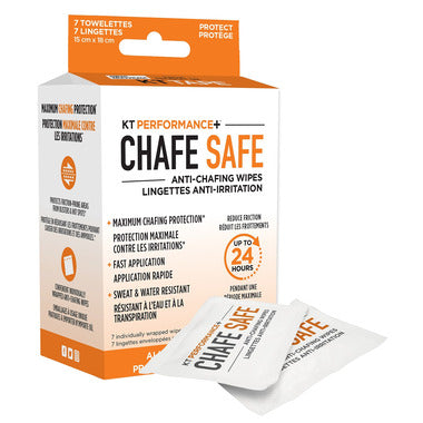 KT TAPE Chafe Safe Anti-Chafing Wipes – 7 Count – Symington Pharmacy