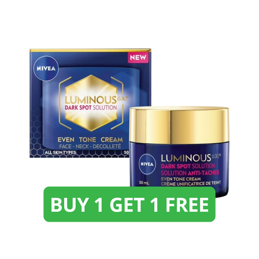 Nivea Luminous630 Dark Spot Solution Even Tone Cream, 50 mL