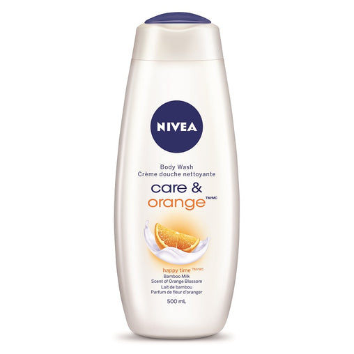 Nivea Care Body Wash, Orange & Avocado Oil 500ml