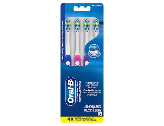 Oral-B Indicator Soft Toothbrushes - 4 Pack product packaging