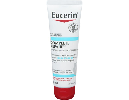 Eucerin Complete Repair Foot Cream - 85 mL product packaging
