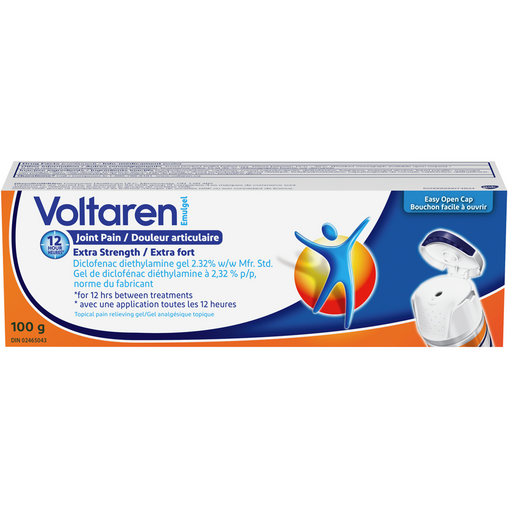 Voltaren Emulgel Joint Pain Extra Strength Gel 2.32% - 100g