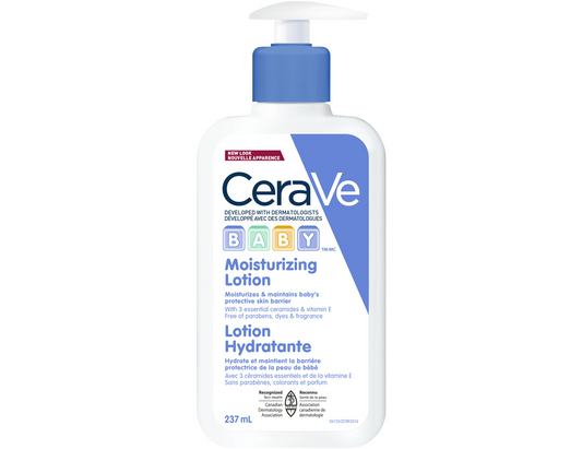 CeraVe Baby Moisturizing Lotion 237 mL: Gentle Hydration for Delicate Skin