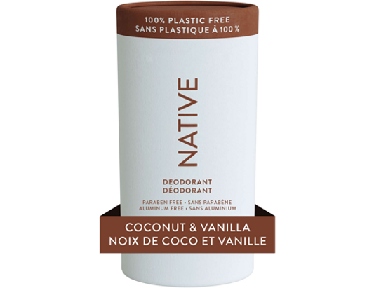 Native Plastic-Free Deodorant Coconut & Vanilla, 75 g