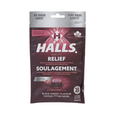 Halls - Relief Mentho-Lyptus Lozenges, Black Cherry - 25 Lozenges - current product packaging