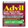 Advil Cold Sinus Flu Extra Strength Caplets - 16 Count