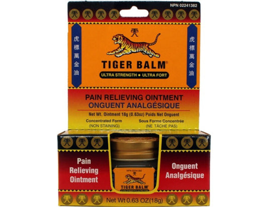 Tiger Balm Pain Relieving Ointment, 18g
