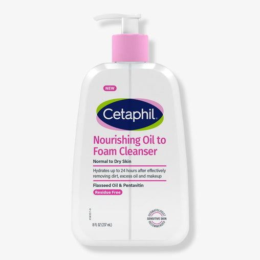Cetaphil Nourishing Oil-to-Foam Cleanser - 236 mL product packaging