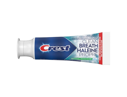Crest Clean Breath Peppermint Toothpaste - 55 mL product image