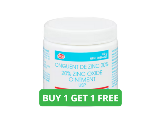 Atlas 20% Zinc Oxide Ointment, 100 g