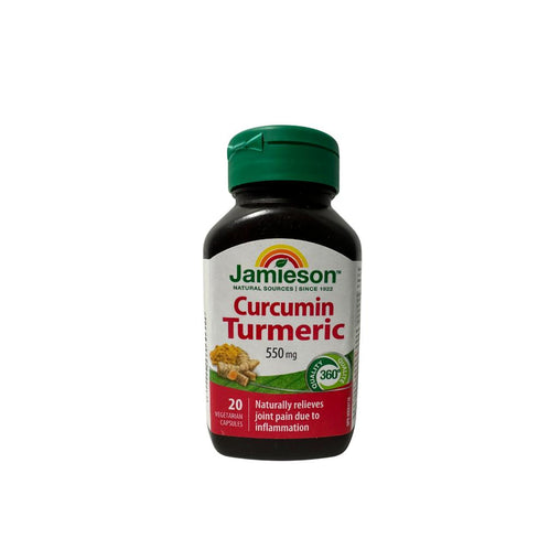 Jamieson Curcumin Turmeric 550 mg - 20 Vegetarian Capsules