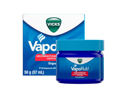 Vicks - VapoRub Cough Suppressant Ointment - 50 g - current product packaging