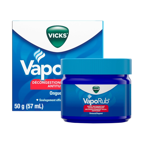 Vicks - VapoRub Cough Suppressant Ointment - 50 g - current product packaging
