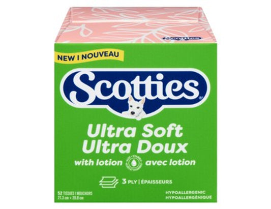 Scotties Ultra Soft Tissues - 3 Ply (Various Counts)