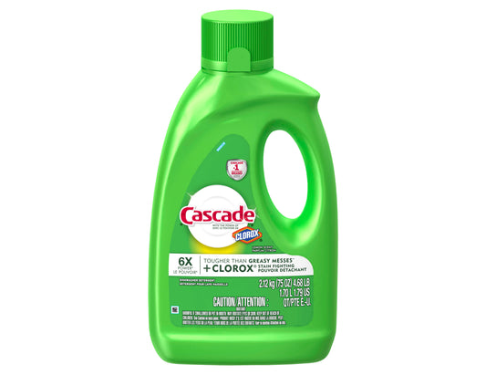 Cascade Gel Lemon Clorox 1.7L