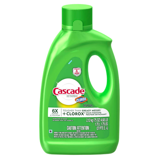 Cascade Gel Lemon Clorox 1.7L