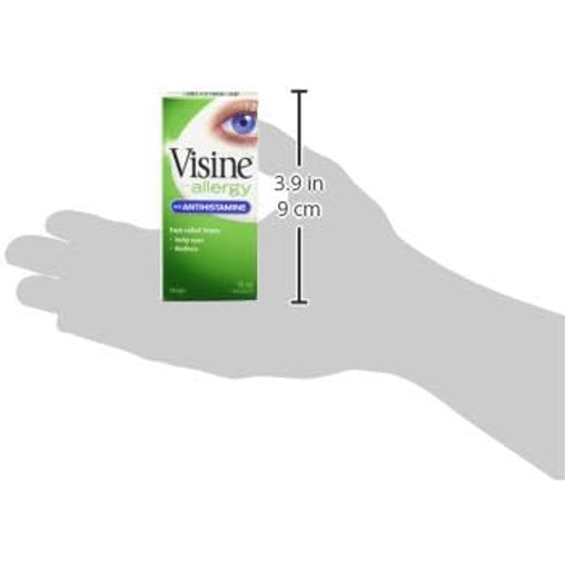 Visine Advance with Antihistamine Allergy Eye Drops, 15 mL