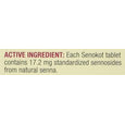 Senokot Extra Strength Natural Laxative, 60 ct
