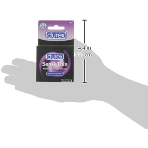 Durex Sensi-Thin Ultra Thin Lubricated Condoms – 3 Pack