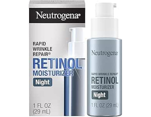 Neutrogena Rapid Wrinkle Repair Retinol Night Moisturizer, 29 mL