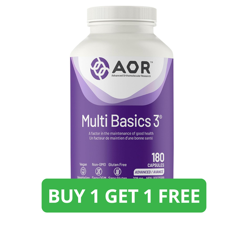 BOGO: AOR Multi Basics 3 - 180 Capsules
