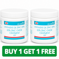 Atlas 20% Zinc Oxide Ointment - 100 g (2-Pack, Total: 200 g)